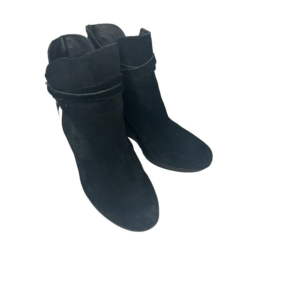 Ugg Alexandria Wedge Boot Women's Ankle Bootie Size 9.5 Lined - Picture 4 of 11